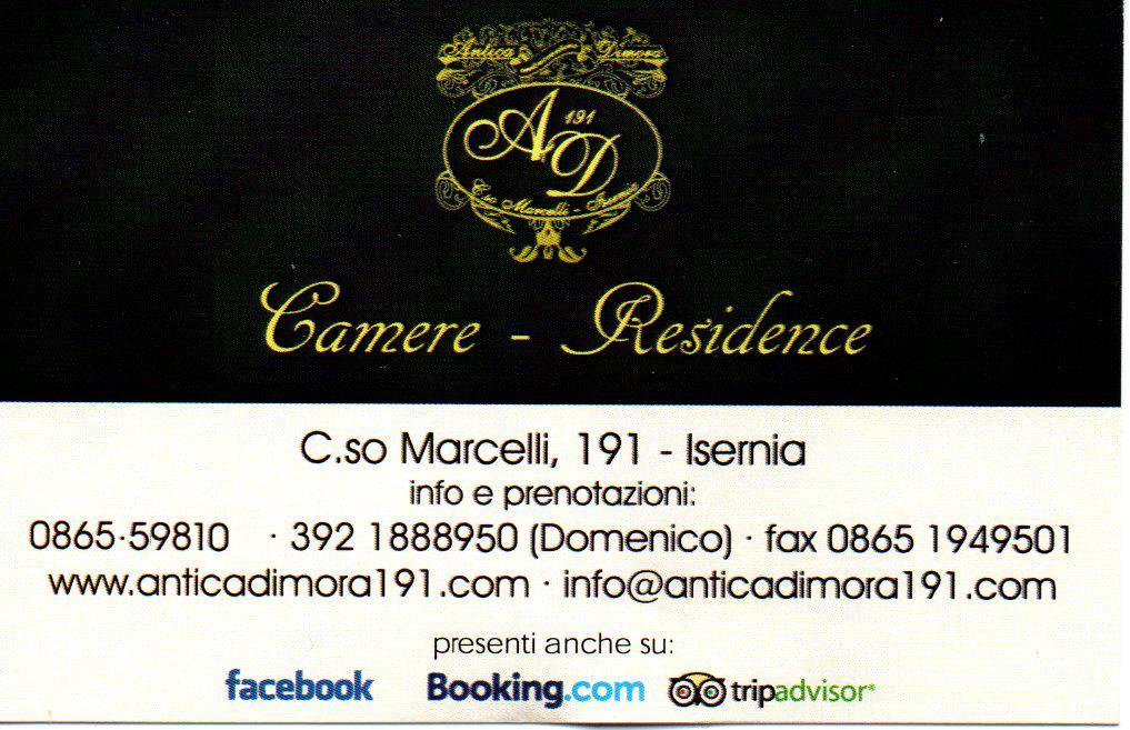 Hotel Antica Dimora 191 Isernia Exterior foto